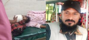 আহত সাংবাদিক